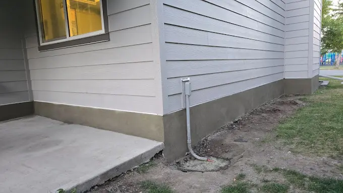 Calgary parging and foundation protection