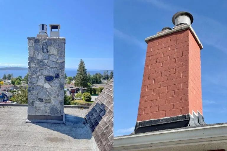 Brick and Stone Chimney Projects completed by Martini Stone Masonry in Calgary and surrounding Alberta communities.
